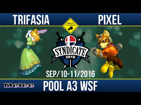SYN2016 - HEIR | Trifasia (Peach) Vs Pixel (Fox) - SSBM Pool A3 Winners Semi Final