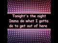 P!nk Tonight's The Night (Lyrics on screen)