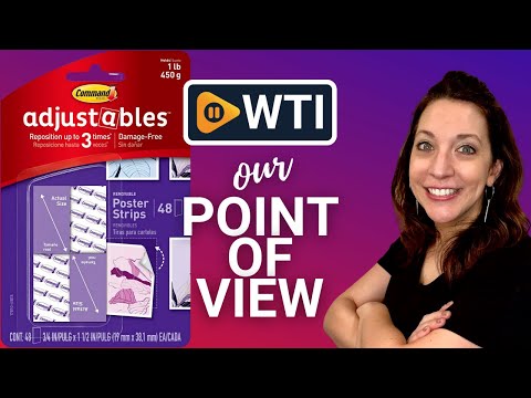 Command Adjustables Poster Strips - WTI product video review