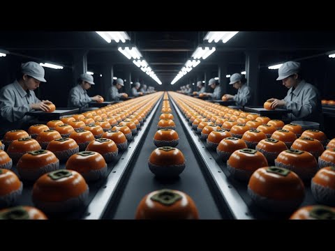 Why Japanese Persimmons Are So Expensive — Inside Orchard-to-Market Farming (Documentary)