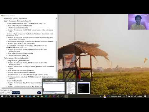 8.3.1.3 Packet Tracer - Skills Integrated Challenge