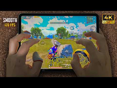 iPad Pro 11 (4th gen) PUBG HANDCAM 🔥 Pubg Test/ Gameplay/ ❤️ 6 Finger claw + Gyro 🔥 Smooth+120FPS
