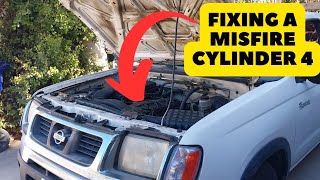 nissan frontier 2.4L tune up / plugs and wires