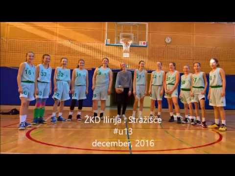 ŽKD Ilirija : Stražišče, #u13, 2016/2017