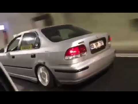 HONDA CİVİC 1.6 İES TÜNEL DÜZ BORU VAREX KESİCİ SESİ