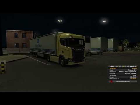 Euro Truck Simulator 2 | Sassari to Palermo | Potatoes