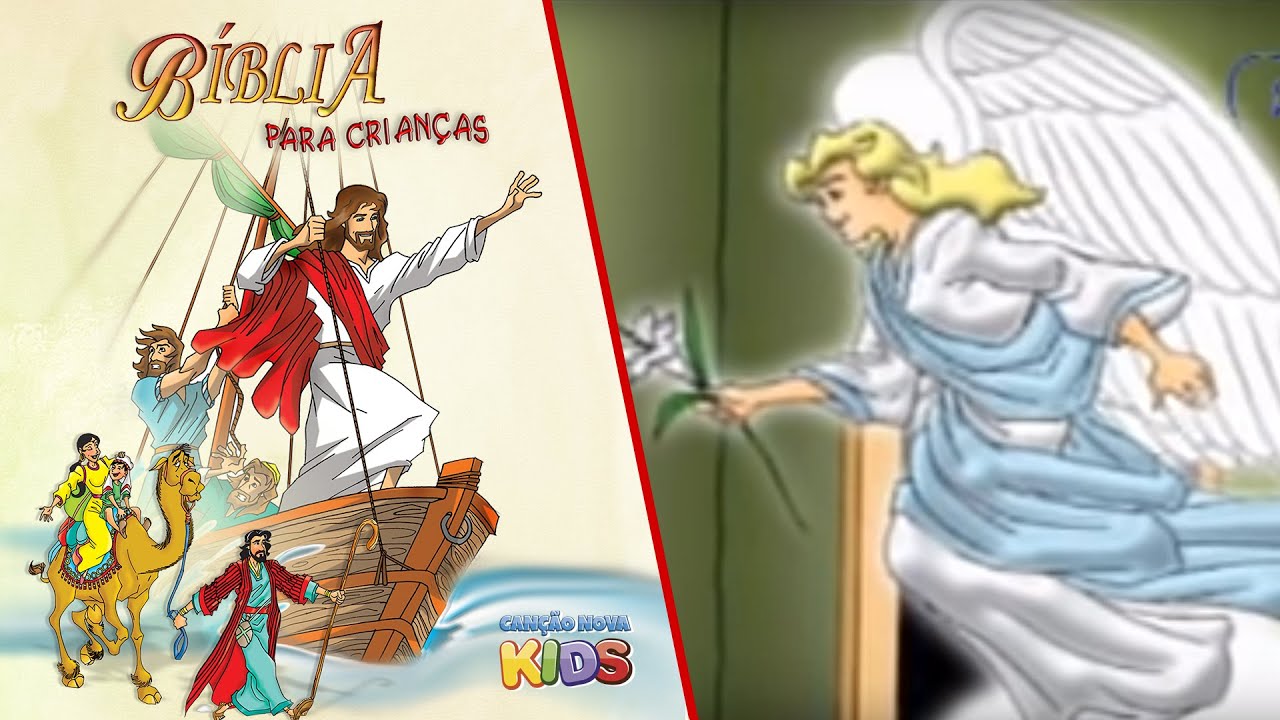 Bíblia para Crianças - O anjo e Maria