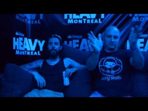 Interview with Daniel Girard and Shawn Rice of Sandveiss - Heavy Montréal, 2015
