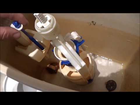 Leaking water in the toilet - Repair the fault
