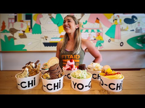 Posso stabilire il record di mangiare 4 kg di TUTTI i gusti di Froyo da Yo-Chi?