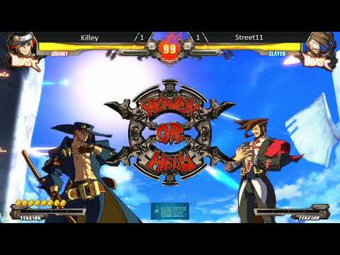 Kings of Strong Style - GGXrd R2 Winners Finals - Killey (Johnny) vs Street11 (Slayer)
