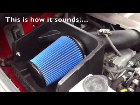 SOUND OF VOLANT COLD AIR INTAKE TO MY TOYOTA TUNDRA