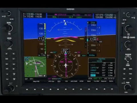 Full RNAV approach G1000