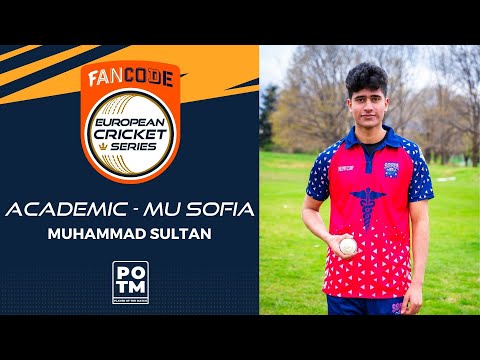 POTM: M.Sultan - BS vs AMS | Highlights | FanCode ECS Bulgaria, 2022 Day 1 | ECS22.097