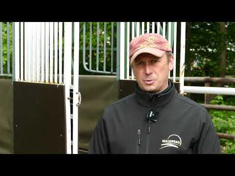 Visiting coach Dominik Moser