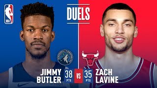 Jimmy Butler - Minnesota Timberwolves - Zach LaVine - Minnesota Timberwolves