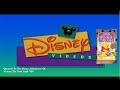 Opening To The Many Adventures Of Winnie The Pooh 1998 VHS