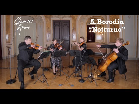 Alexander Borodin String Quartet No.2: Nocturne. Quartet Amani.