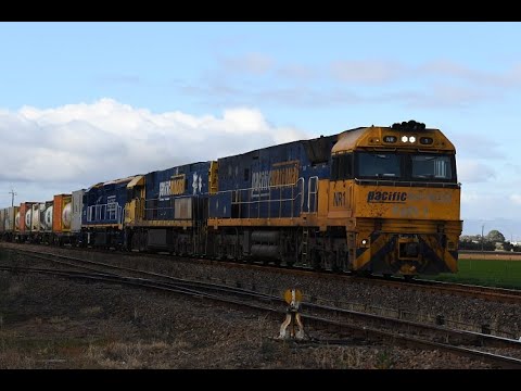 2 Rare Rail Movements with RailFirst locomotives C502 on 5MP2 and CM3306 on 5MP9 4th June 2021