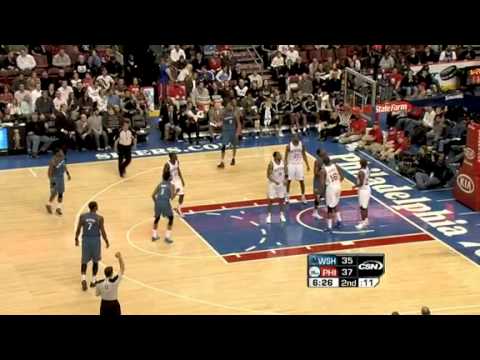 John Wall 21pts 12asts vs 76ers
