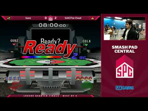 SPC 97 Losers Quarter-Finals - Gunz (Falco) vs SAK|The Cheat (Luigi)