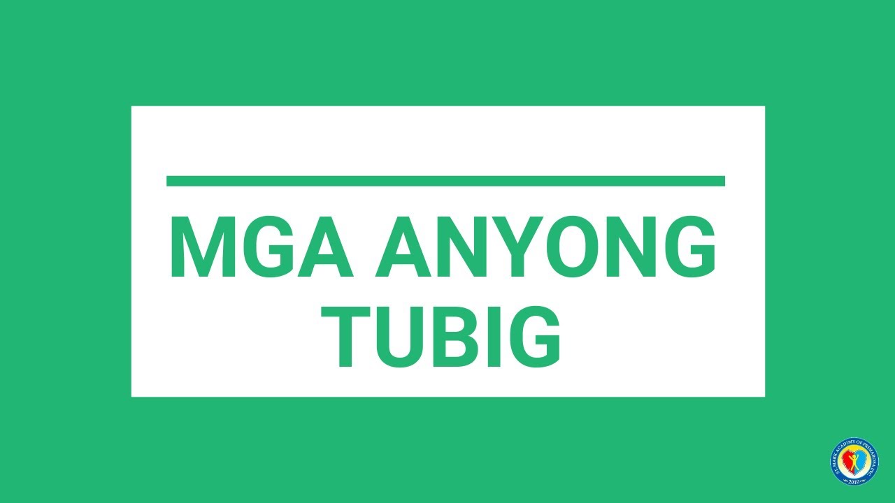 Putar video MGA ANYONG TUBIG sekarang MGA ANYONG TUBIG