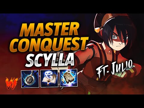 SCYLLA, SE CARREA CON LA PEQUEÑITA? ft. Julio- Warchi - Smite Master Conquest