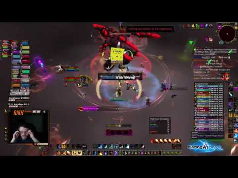Nihilum vs Mythic Xavius - Fire Mage PoV