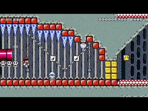 Zelda OoT: Jabu-Jabu's Belly (Super Mario Maker 2)