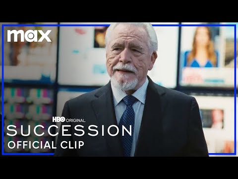 Logan Roy Gives The ATN Staff A Pep Talk | Succession | Max