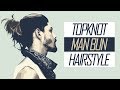 TOPKNOT MAN BUN HAIRSTYLE