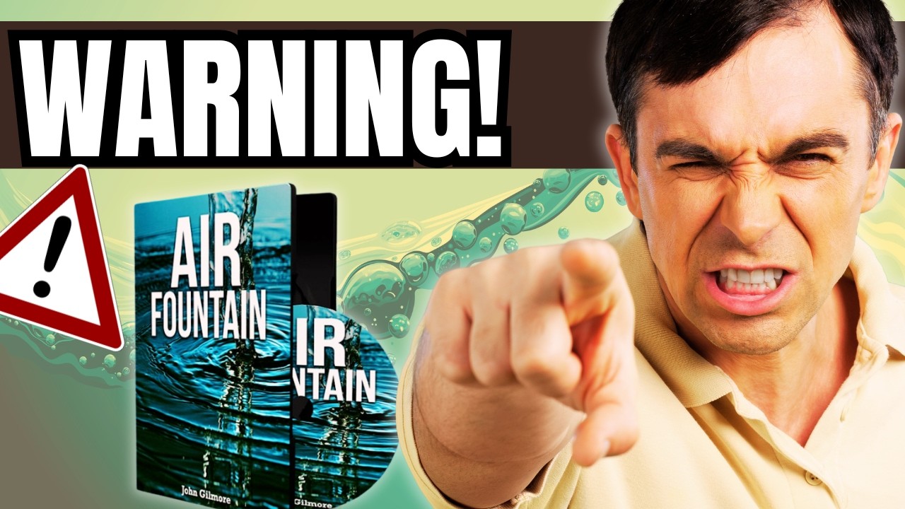 AIR FOUNTAIN REVIEWS - AIR FOUNTAIN SYSTEM BY JOHN GILMORE - Is It Worth it?