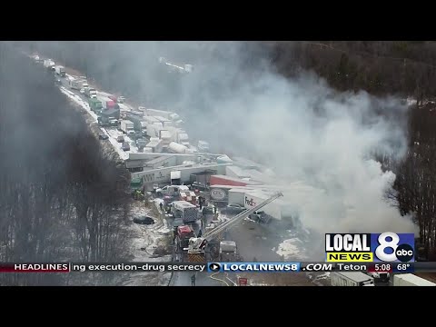 Deadly pileup in Pennsylvania