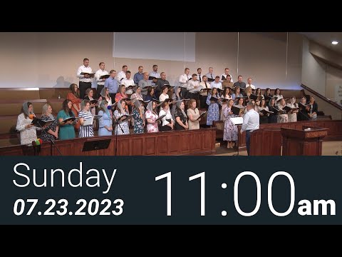 07/23/2023 Sunday 11am - Full Service
