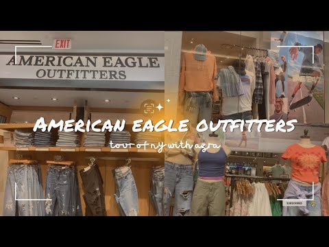 American Eagle Outfitters | #brooklyn #americaneagle #newyork | Tour por Nova York com Azra