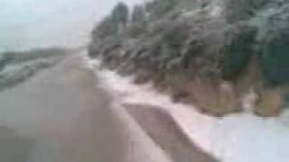 preview picture of video 'Nieve en las pedanias de murcia'