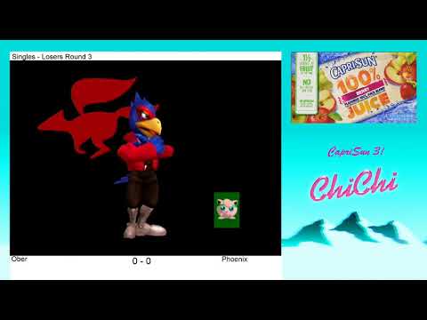 ChiChi's CapriSun 3 - Ober (Falco) Vs. Pheonix (Jigglypuff, Marth) - WR3