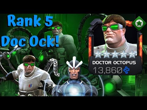 Rank 5 Doc Ock! Abyss Havok! Rank Up & Gameplay! - Marvel Contest of Champions