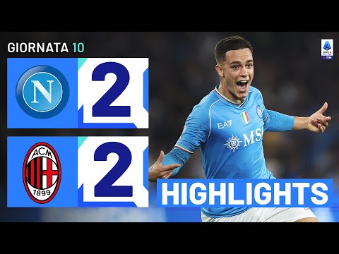 NAPOLI-MILAN 2-2 | HIGHLIGHTS | 10ª GIORNATA | SERIE A TIM 2023/24