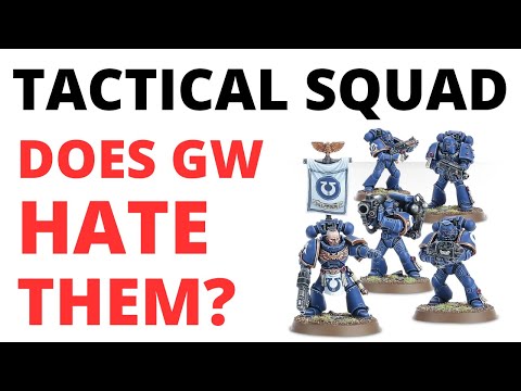 Space Marine Tactical Squad in Warhammer 40K 10th Edition - Neglected by GW?