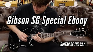 Video thumbnail for 2023 Gibson SG Special Ebony | Guitar of the Day by Normans Rare Guitars