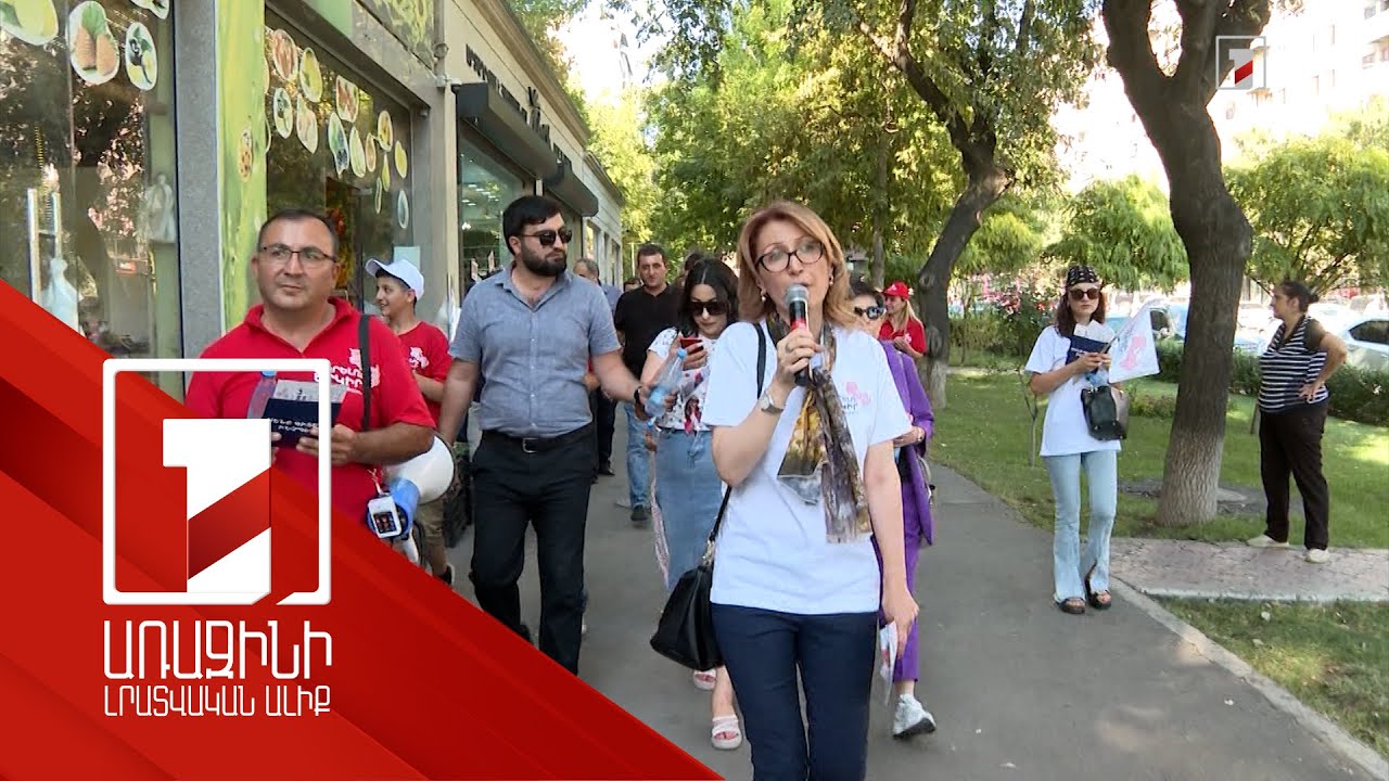 «Ապրելու երկիր» կուսակցության քարոզարշավը՝ Դավթաշենում