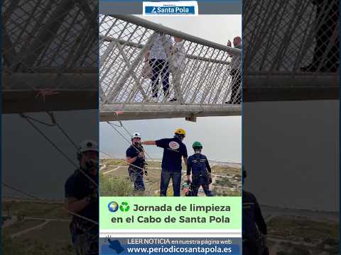 🌍♻️ Jornada de limpieza en el Cabo de Santa Pola