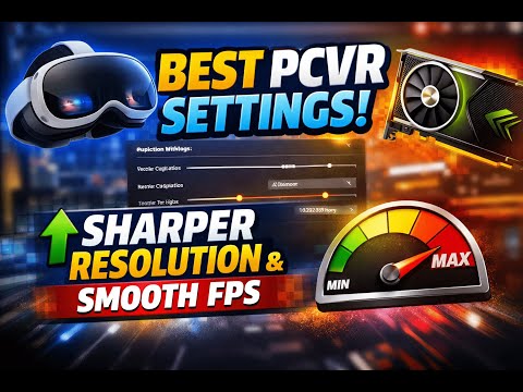 Fix Blurry PCVR on Meta Quest | Resolution & Refresh Rate Settings Explained