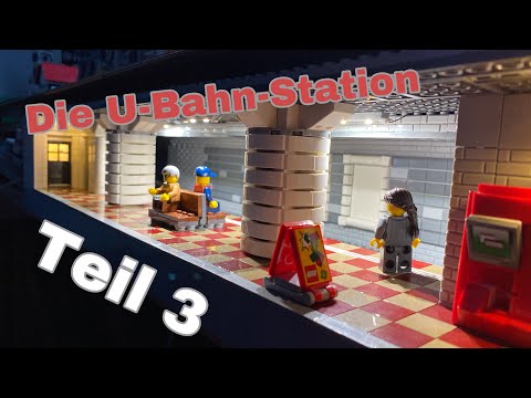Lego-Stadt (Teil 34) Es werde Licht! - U-Bahn Teil 3