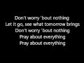 Luke Bryan Pray About Everything Lyrics
