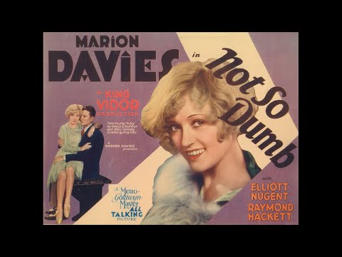 Not So Dumb (1930) with Marion Davies