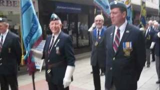 preview picture of video 'CRHnews - 2/3 Battle of Britain 70th Anniversary Parade Chelmsford'