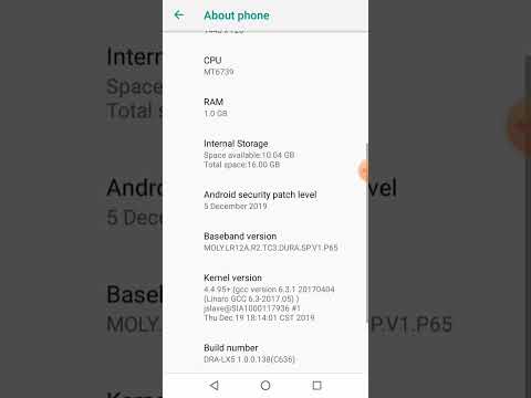 Huawei y5 lite 2019 Developer options on