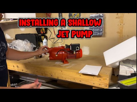 Fixing my Water problem with a New Red Lion Shallow Jet Pump - Step by Step guide #diy